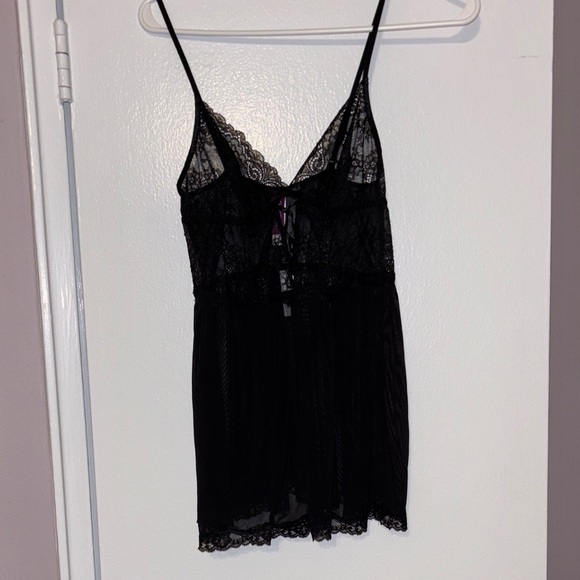 Adore Me Other - NWT Adore Me Black Lace‎ babydoll top Size M
